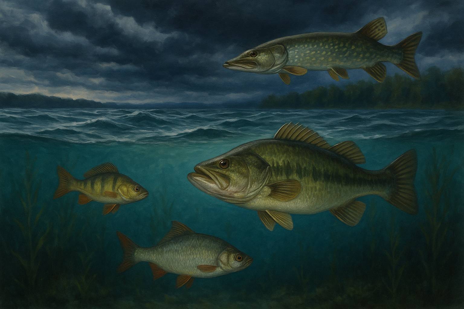 Cómo algunos peces detectan tormentas antes de que ocurran