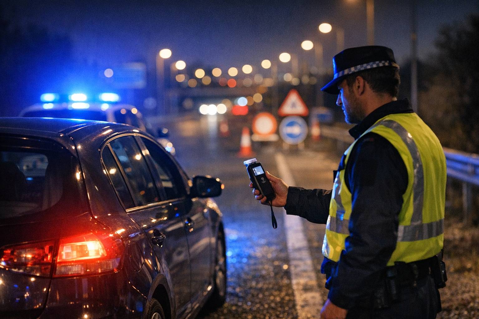 Control de alcoholemia: pasos del test, derechos del conductor y qué hacer si das positivo