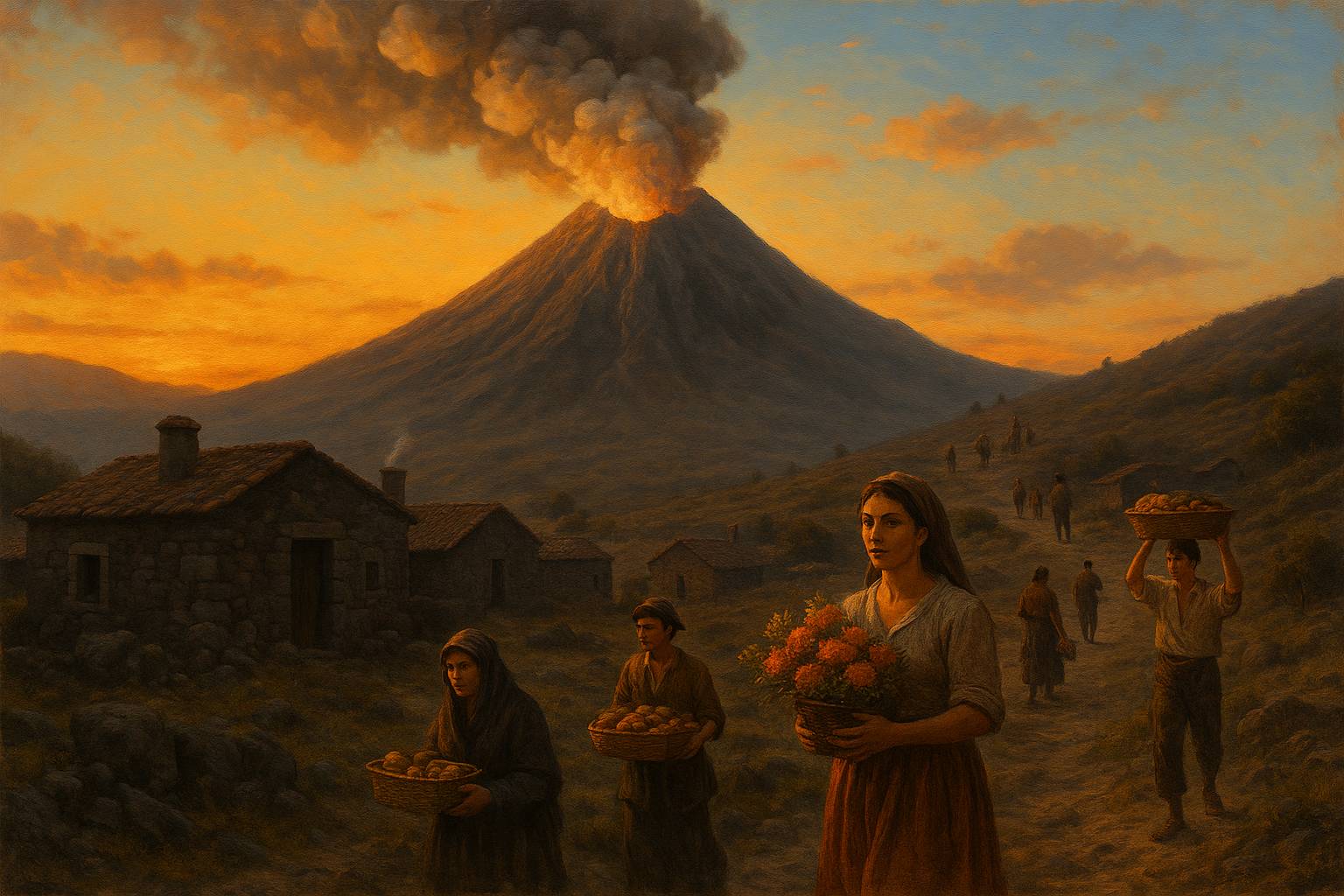 Costumbres poco conocidas de pueblos que viven cerca de volcanes activos