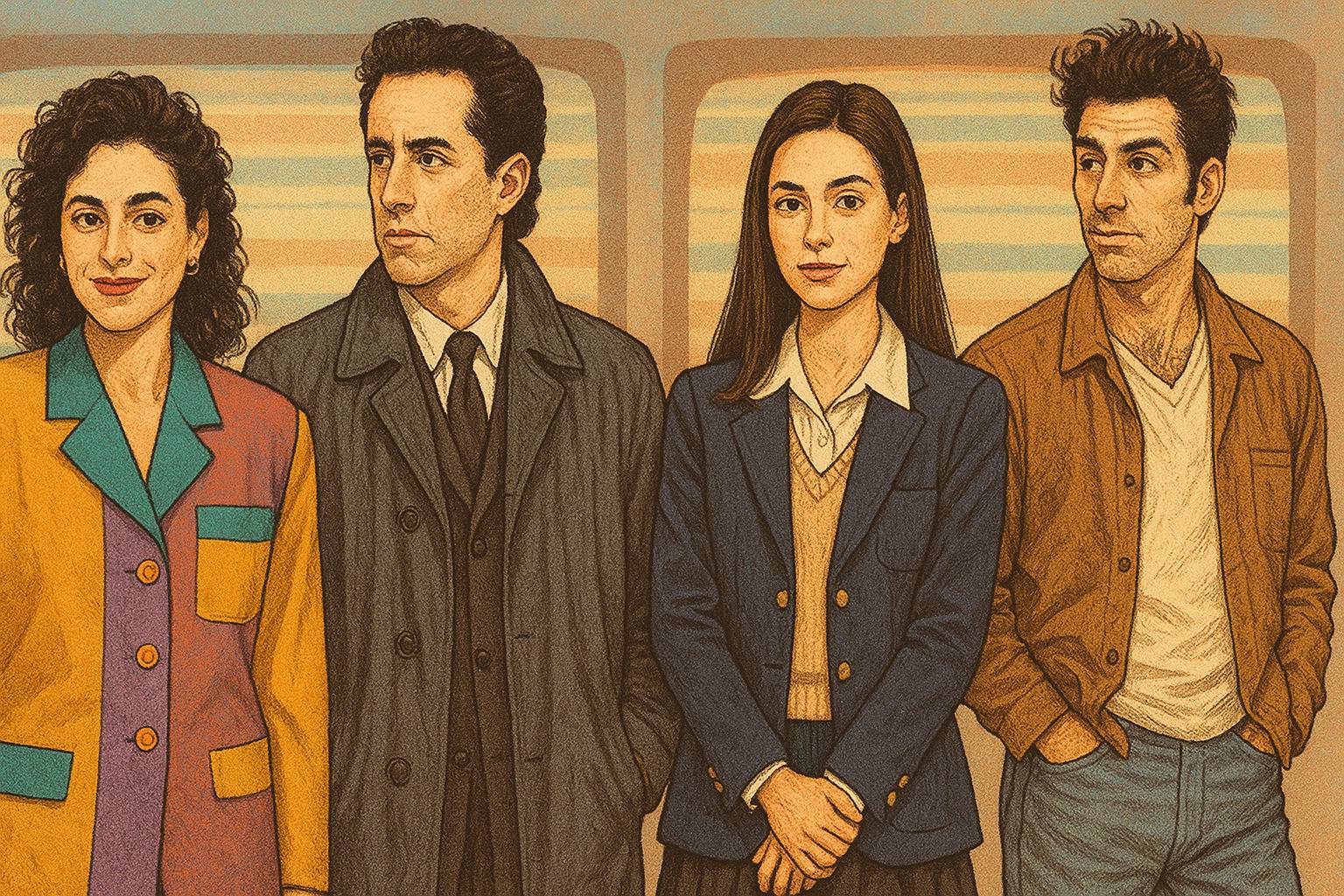 Detalles ocultos en vestuarios icónicos de series clásicas