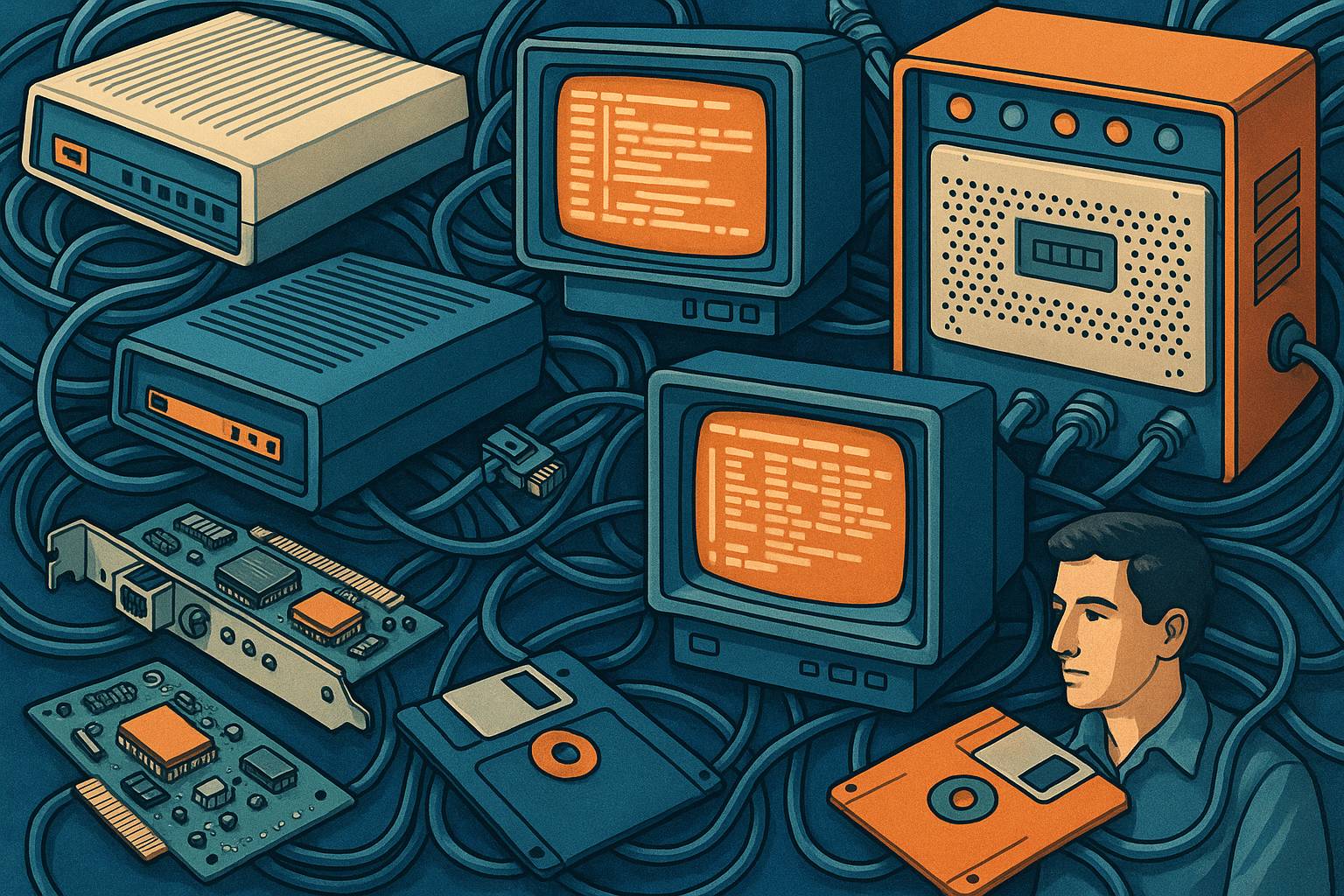 Dispositivos olvidados que cambiaron internet para siempre