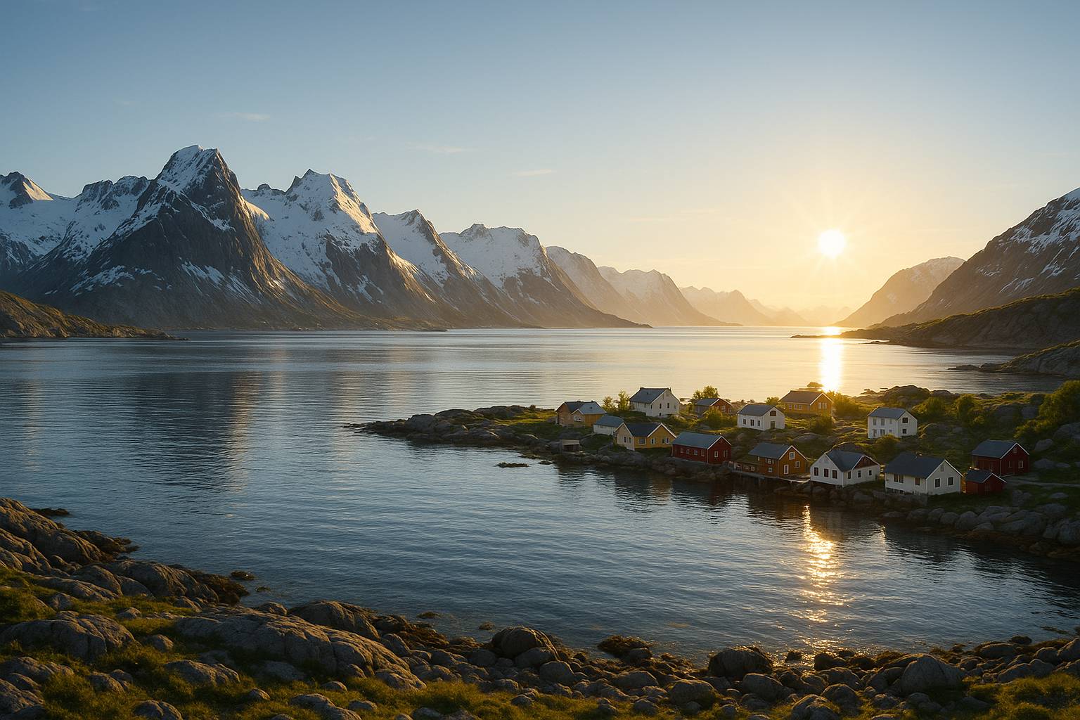 Lugares del mundo donde el sol nunca se pone (o casi)