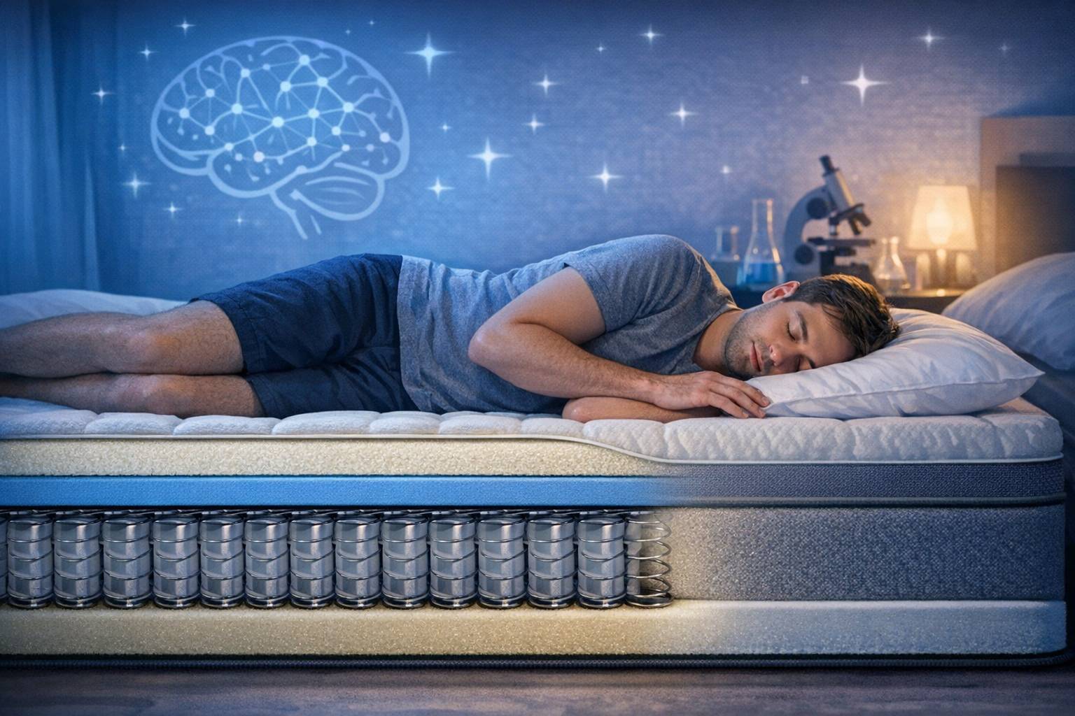 Por qué dormimos un tercio de la vida: la ciencia del sueño explicada y cómo elegir un colchón que la respete