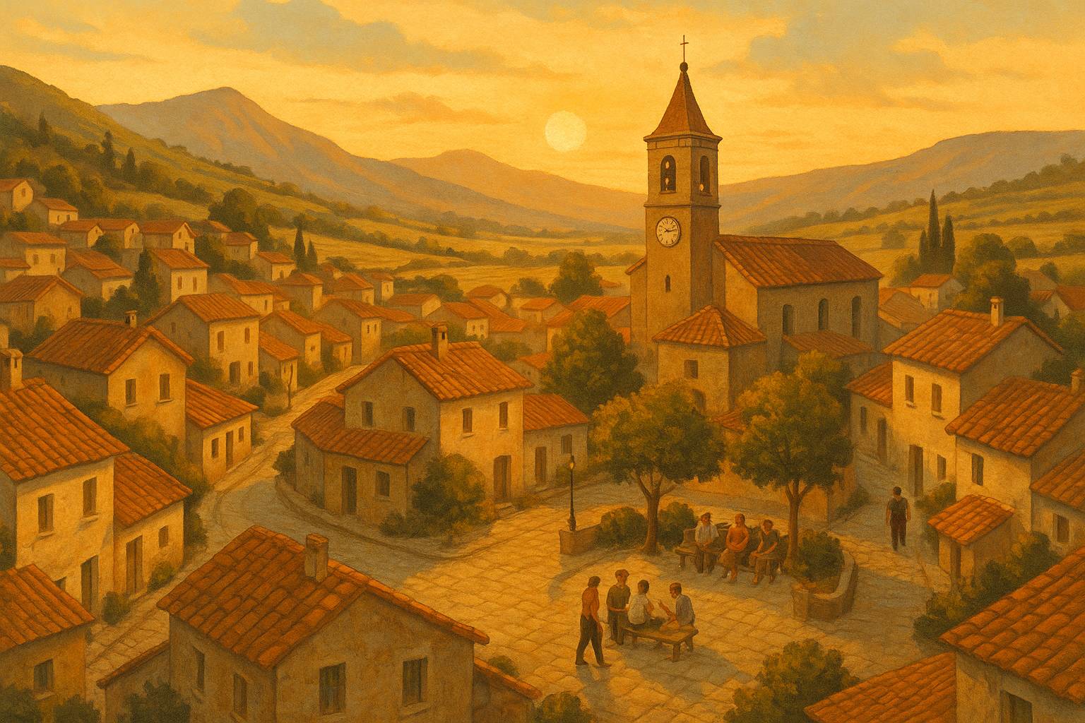 Pueblos donde el tiempo parece medirse de manera distinta