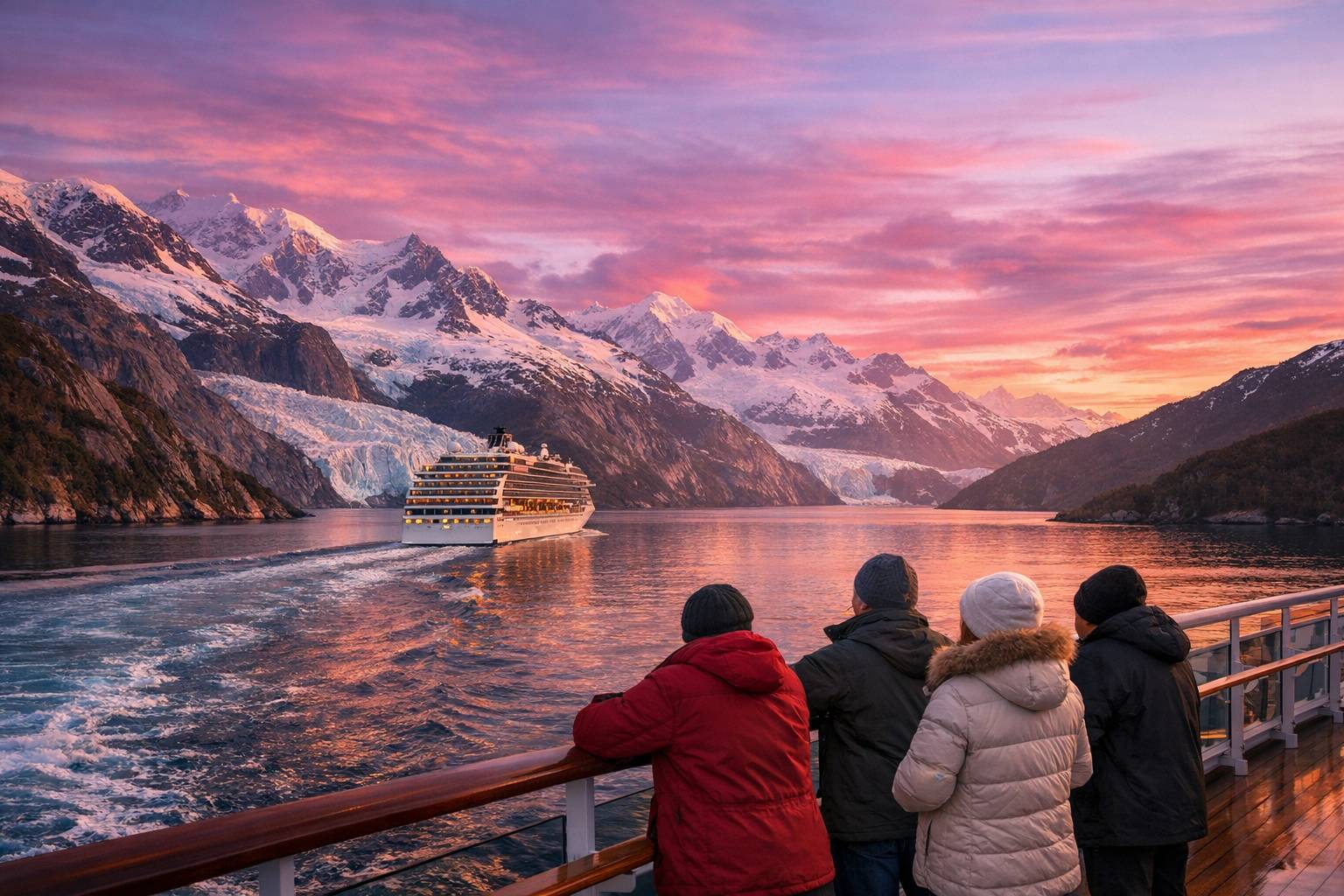 Rutas de cruceros desde Chile para explorar Sudamérica y la Antártida